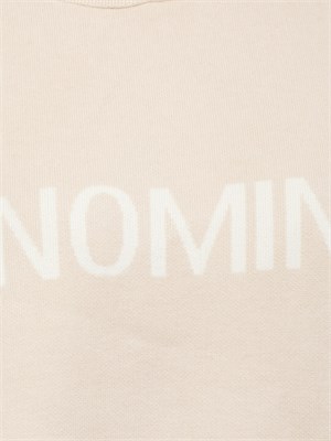 Maglia donna Hinnominate in misto viscosa beige e bianco in DONNA