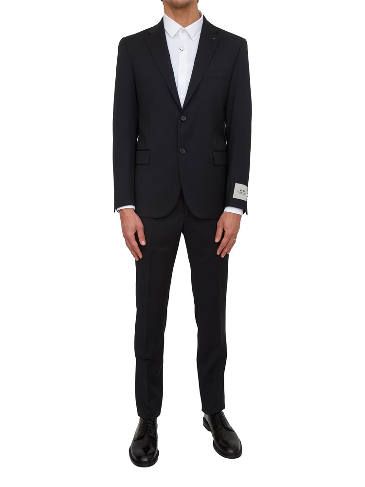 Abito Corneliani in pura lana vergine blu