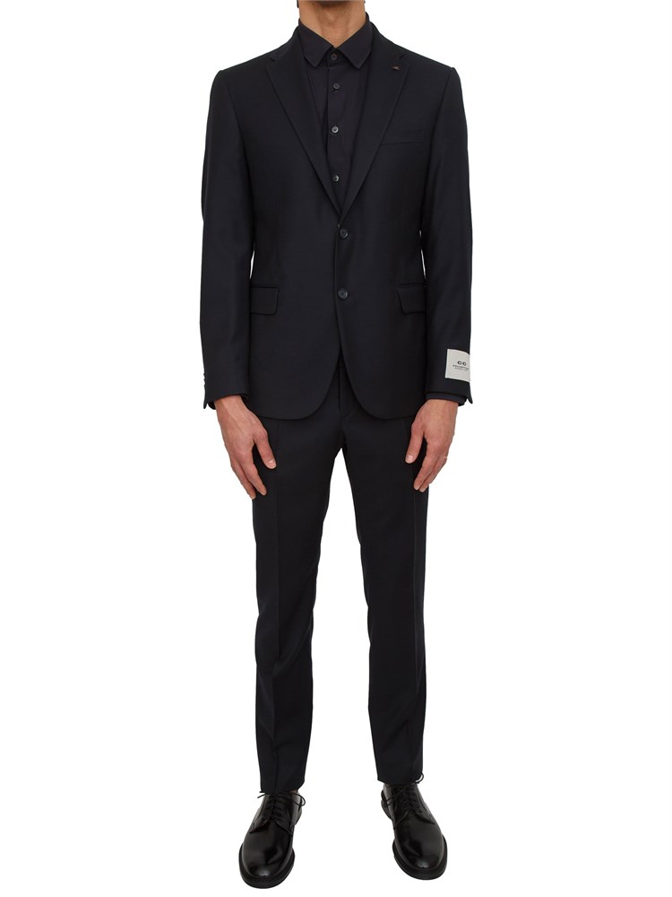 Abito CC Corneliani in lana vergine blu