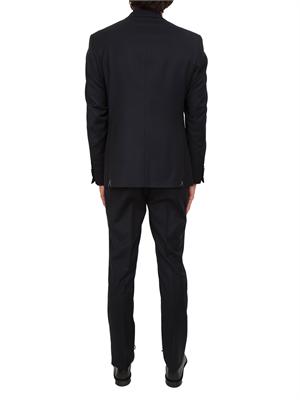 Abito CC Corneliani in lana vergine blu in UOMO