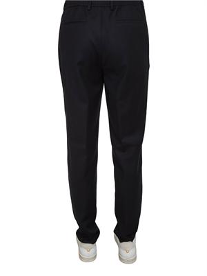 Pantaloni uomo Corneliani in lana vergine blu in UOMO