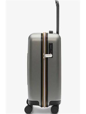 Trolley K-WAY Eudoxie in policarbonato verde in UOMO