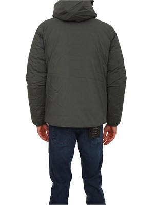 Giubbino uomo Jack K-Way double face verde e nero in UOMO