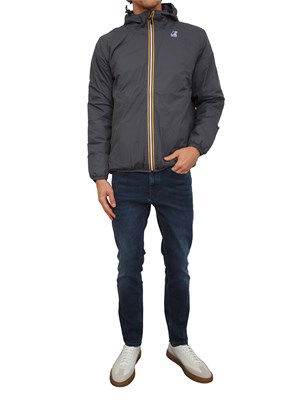 Giubbino unisex Claude K-Way in tessuto grigio in UOMO