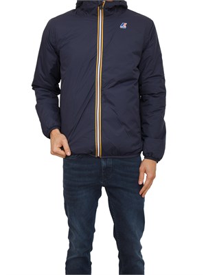 Giubbino unisex Claude K-Way in tessuto blu in UOMO