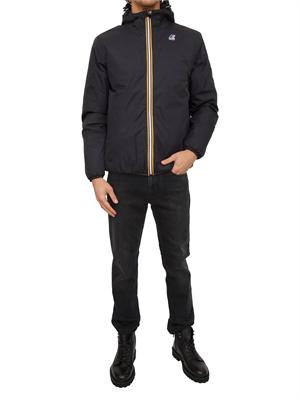 Giubbino unisex Claude K-Way in tessuto nero in UOMO