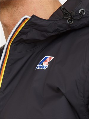 Giubbino unisex Claude K-Way in tessuto nero in UOMO