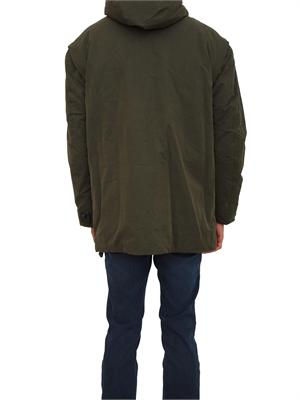 Giubbino Guillermo K-Way in misto cotone verde in UOMO