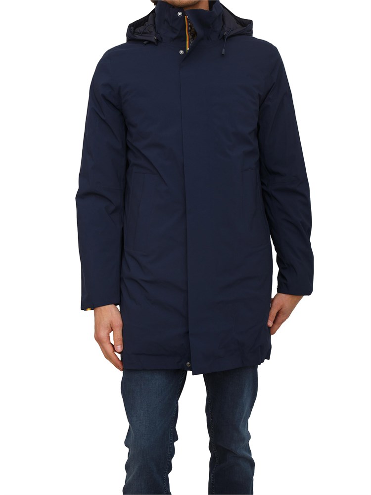 Giubbino Thomal K-Way in tessuto blu