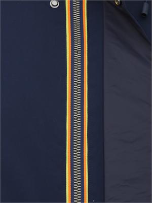 Giubbino Thomal K-Way in tessuto blu in UOMO