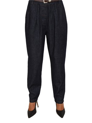 Pantaloni jeans Alexwin Kocca blu scuro in DONNA