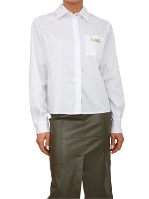 Camicia Ercolina Kocca in cotone bianco in DONNA