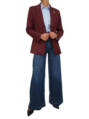 Jeans donna Lullacat di Kocca in denim di cotone blu in DONNA