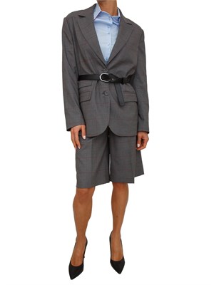 Bermuda Fernande di Kocca in misto viscosa grigia in DONNA