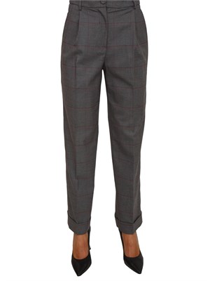 Pantaloni donna Hattilas Kocca in misto viscosa grigi in DONNA