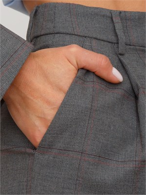 Pantaloni donna Hattilas Kocca in misto viscosa grigi in DONNA