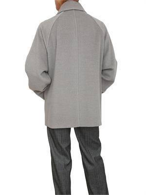 Giaccone caban Ariano Max Mara doppiopetto grigio in DONNA