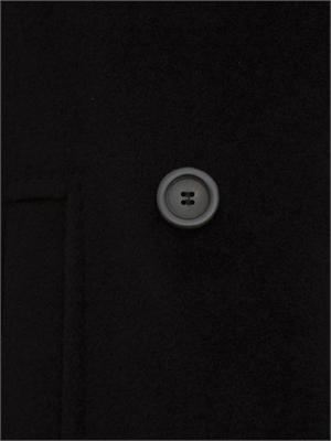 Giaccone caban Ariano Max Mara doppiopetto nero in DONNA