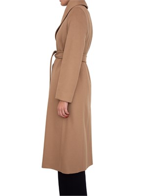 Cappotto Loriana Max Mara in drap di pura lana vergine cammello in DONNA