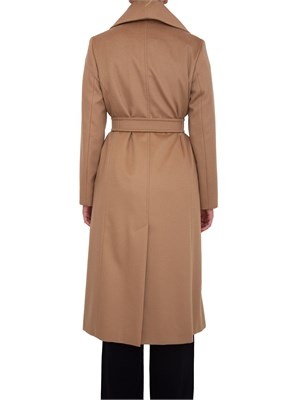 Cappotto Loriana Max Mara in drap di pura lana vergine cammello in DONNA