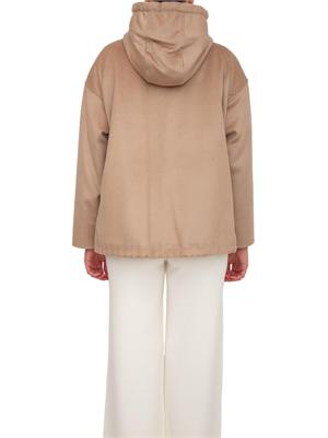 Giaccone  Derris Max Mara in lana cammello e piumino interno leggero e rimovibile in DONNA