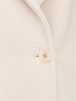 Cappotto donna Tokio Max Mara in lana bianco panna in DONNA