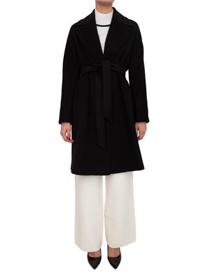 Cappotto Dravenna di Max Mara in pura lana nera in DONNA