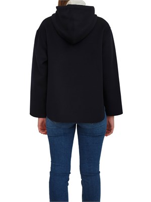 Giaccone Mina di Max Mara in lana, cashmere e seta blu in DONNA