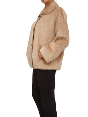 Giaccone Vadet Max Mara in alpaca cammello in DONNA