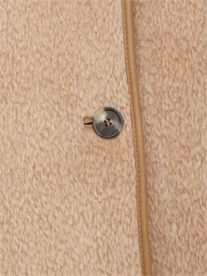 Giaccone Vadet Max Mara in alpaca cammello in DONNA
