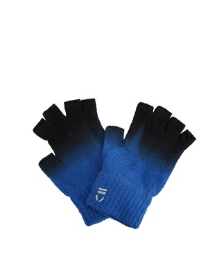 Guanti Alexa Fairchild in cashmere blu in DONNA