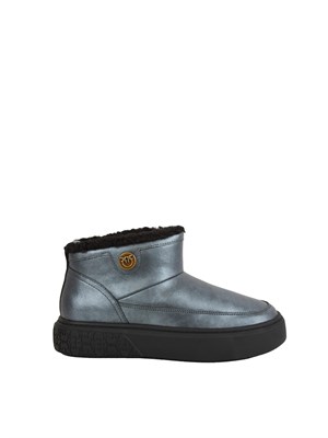 Stivali Yoko 22 Pinko in pelle scamosciata nera in DONNA