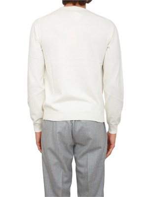 Maglia uomo Sun68 in lana e cotone bianco in UOMO