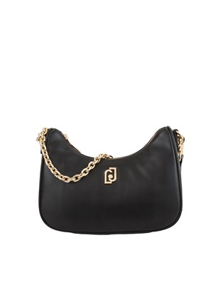 Borsa Liu Jo in ecopelle nera con pouch portaoggetti in DONNA