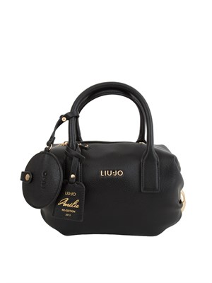 Borsa a mano Liu Jo in ecopelle nera in DONNA