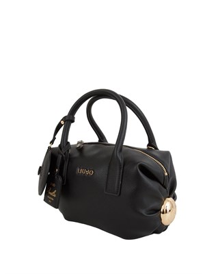 Borsa a mano Liu Jo in ecopelle nera in DONNA