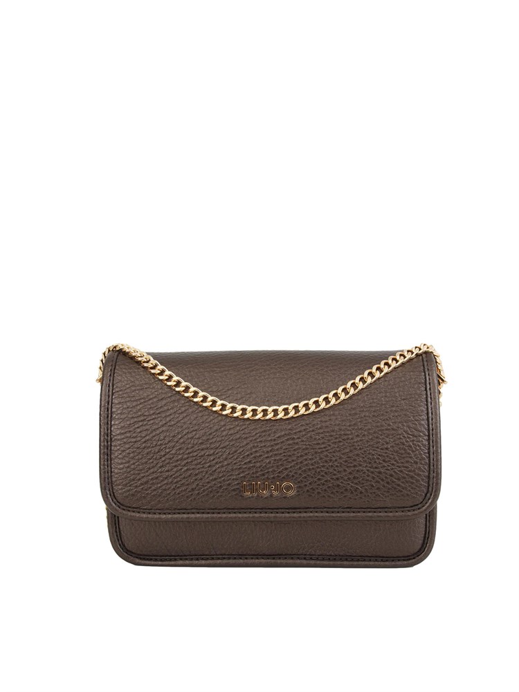 Borsa Liu Jo donna in ecopelle martellata marrone