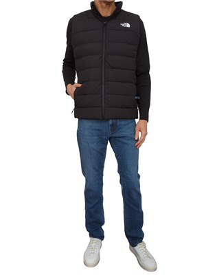 Gilet imbottito unisex Aconcagua The North Face in tessuto nero in UOMO