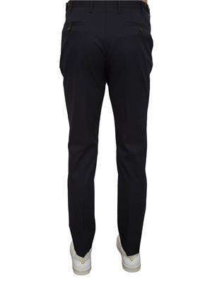 Pantaloni Corneliani in misto lana blu in UOMO