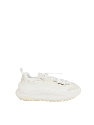 Sneakers Moon247 Xlace Moon Boot in pelle e tessuto bianco in DONNA