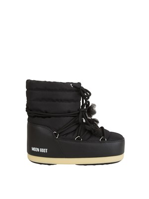 Moon Boot EVX Light Low in nylon nero in DONNA