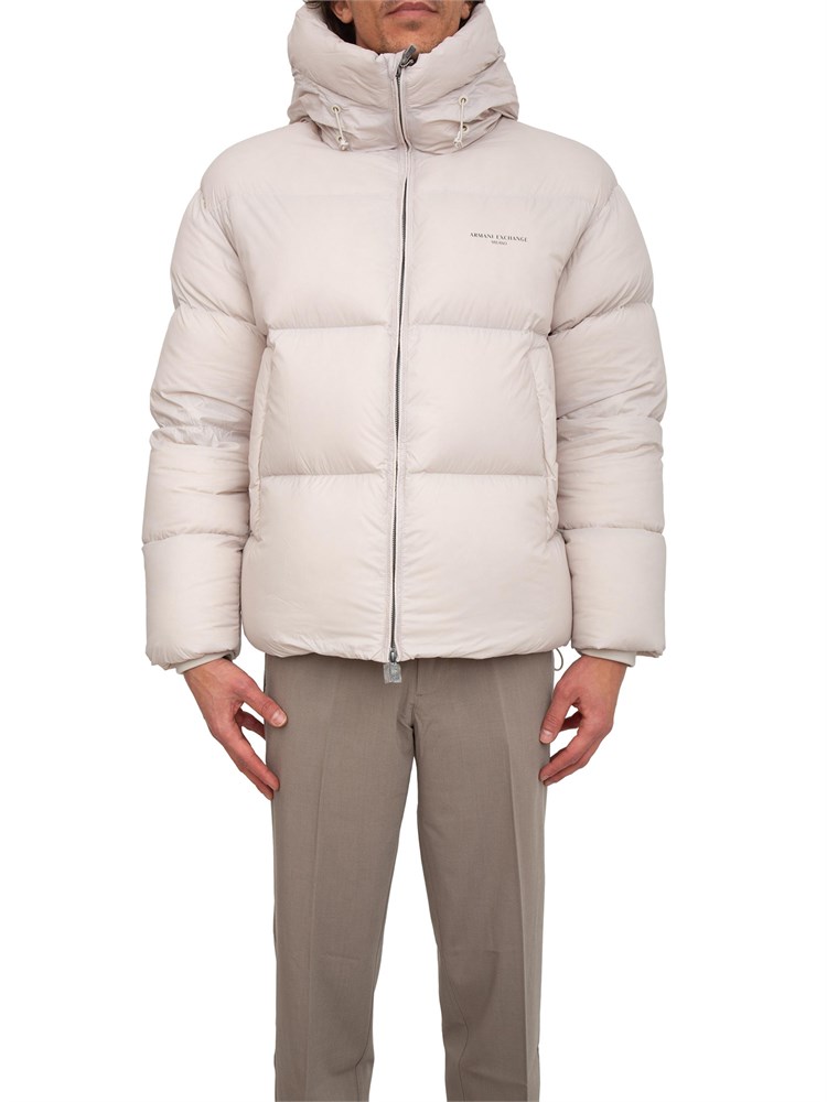 Giubbino uomo Armani Exchange in nylon beige
