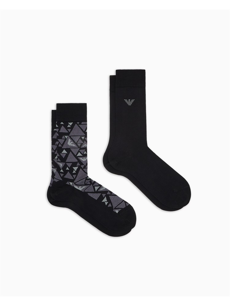 Pack 2 paia di calzini Emporio Armani neri