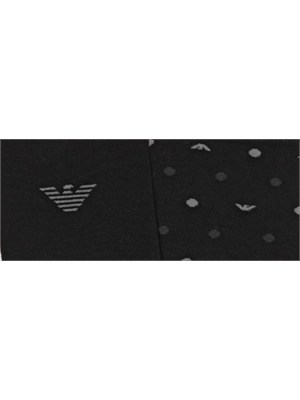 Pack 2 paia calzini Emporio Armani neri in UOMO