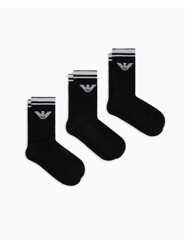 Pack 3 paia di calzini Emporio Armani neri