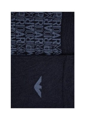 Pack 2 calzini Emporio Armani blu in UOMO