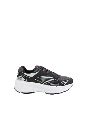 EA7 EMPORIO ARMANI Sneakers lifestyle uomo Emporio Armani nere e bianche in UOMO