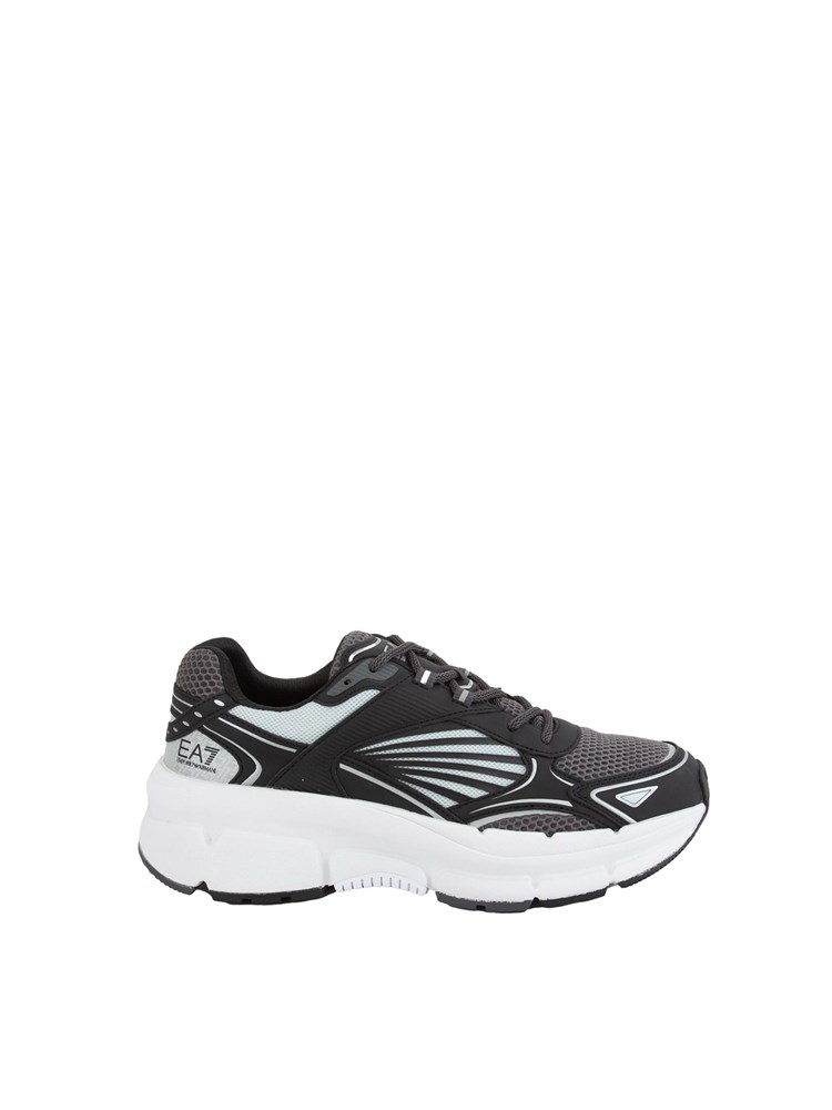 EA7 EMPORIO ARMANI Sneakers lifestyle uomo Emporio Armani nere e bianche