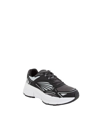 EA7 EMPORIO ARMANI Sneakers lifestyle uomo Emporio Armani nere e bianche in UOMO
