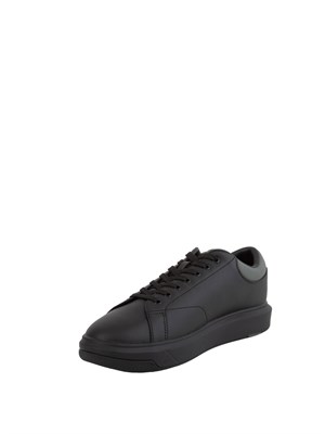 Sneakers uomo Armani Exchange in pelle nera in UOMO